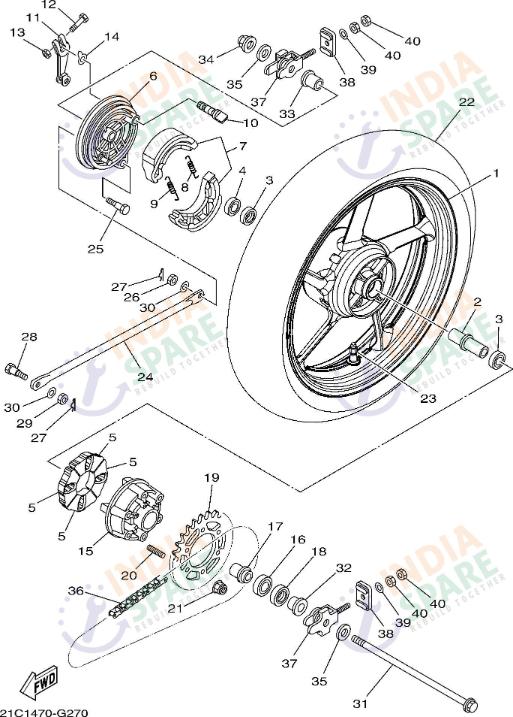 REAR WHEEL